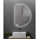 Καθρέπτης LED D-SHAPE LUNAR 58x80 SR-09.25.265.08.72 Καθρέπτης LED D-SHAPE LUNAR 58x80 SR-09.25.265.08.72